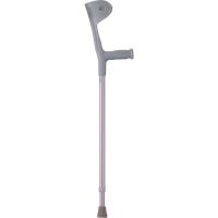 Carja medicinala ergonomica, cu sprijin, antebrat, reglabila, batrani si adulti 120kg, aluminiu si cauciuc, de mers, gri, ultrausoara, KY937L