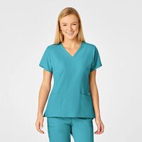 Bluza uniforma medicala, W123, 6555-TEAL