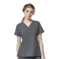 Bluza uniforma medicala, W123, dama, gri