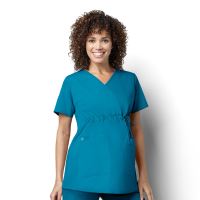 Bluza uniforma medicala, maternitate, WonderWORK, 145A-TEAL
