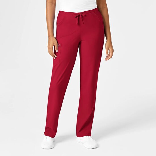 Pantaloni uniforma medicala, WonderWink W123, 5255-REDT