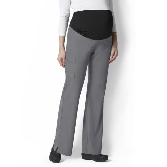 Pantaloni uniforma medicala, maternitate, WonderWink, 5445-PEW