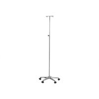 Stativ perfuzii inox, cu 4 carlige