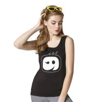 Bluza dama WonderWink Logo, BLK- negru
