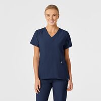 Bluza uniforma medicala, W123, 6155-NAVY