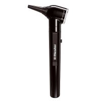 Otoscop negru E-scope Riester, F.O. LED 3.7 V 2111-203
