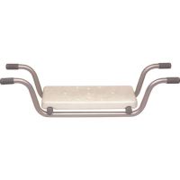 Scaun de baie, material aluminiu, cu fixare pe cada, greutate maxima utilizator 100kg