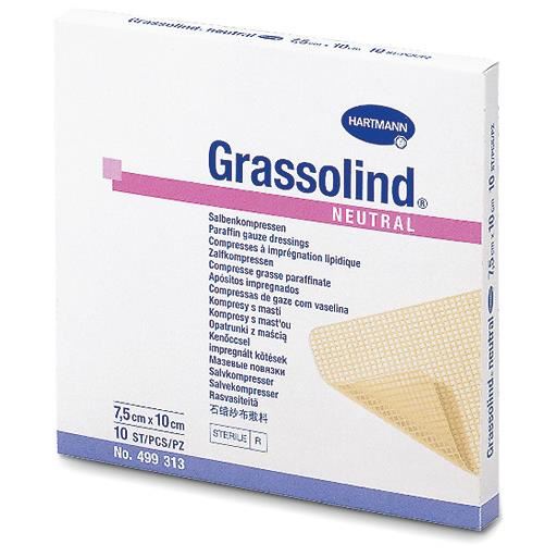 GRASSOLIND STERIL 10X10CM