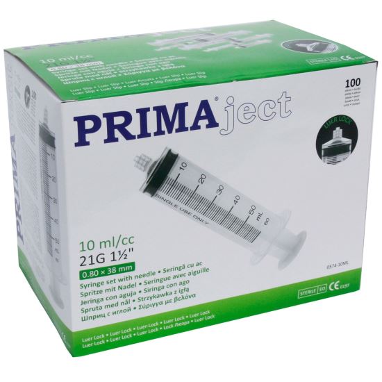 Seringa 10ml, 21G 100BUC