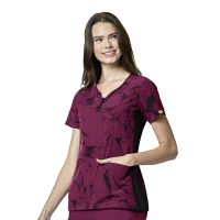 Bluza uniforma medicala WonderWink Print, 6557-MMB