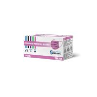 Masca medicala de unica folosinta 2R SERIX- roz 50buc/cut